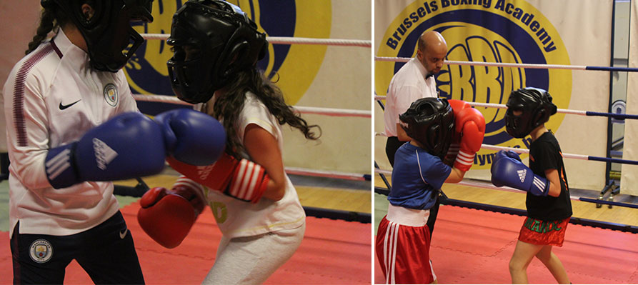 illustration boxe pour enfants